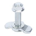 KONTROLA ГРУЗУ ПРИЧЕПИ 5 ШТУК L TRACK STUD NUT M10X45MM ПОДВІЙНА З'ЄДНУВАЧ LUG  фото 6