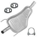 Концевой глушитель Opel Astra H III 3 1.3 1.7 CDTI