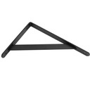 УГЛОВОЙ КРОНШТЕЙН СТАЛЬНАЯ ОПОРА ПОД ПОЛКУ 280x400