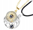 Ожерелья для пар и друзей Магнитный кулон 2в1 Moon Sun