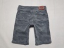 MUSTANG - CHICAGO SHORT / Szorty Jeans MORO W31 pas 86 cm Super - Wzór dominujący moro