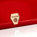 КОЖАНЫЙ КОШЕЛЕК ЖЕНСКИЙ Betlewski красный лакированный большой RFID на подарок