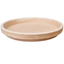 Podstawka gliniana pod doniczkę HM PIASEK 24cm - spodek z terakoty