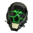 COSPLAY SKULL LUMINOUS HELM SWIECACY CYBERPUNK VOICE ПУЛЬТ CONTROL 10 F2  (17867418653) фото min 6