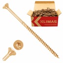 ШУРУРЫ СТОЛЯНЫЕ ПО ДЕРЕВО 5х120 КОНИЧЕСКИЕ TORX 200шт WKCS-50120 KLIMAS