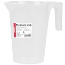 УНИВЕРСАЛЬНЫЙ МЕРНЫЙ СТАКАН ДЛЯ ЖИДКОСТЕЙ С РУЧКОЙ 1000 МЛ 1 Л