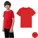 ФУТБОЛКА ДЛЯ МАЛЬЧИКОВ 4F ХЛОПКОВАЯ ФУТБОЛКА 134