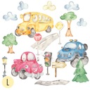 Наклейки на стену CARS CARS 50x100см