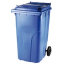 Ведро-контейнер для отходов и мусора СЕРТИФИКАТЫ Europlast Austria - синий 240л