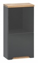 Шкаф для ванной подвесной 35 см BALI GRAPHITE 830