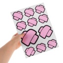 11 LIPDUKŲ NA АВТО ROZOWE BANDAGE СТІЙКИ SMIESZNE НАКЛЕЙКИ NA БАМПЕР  фото 15