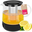 СТЕКЛЯННЫЙ КУВШИН, БУФЕР ДЛЯ ЧАЯ, ТРАВЫ, СТАЛЬНОЕ СИТНО, 1,5 Л + НАГРЕВАТЕЛЬ