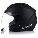 ABIERTO CASCO PARA MOTOCICLETA LS2 OF600 COOPTER II NEGRO MATT 22.06 + TAPAOBJETIVO 