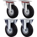 НАБОР ИЗ 4 ШТ. WHEELS fi 125 полочная тележка 13СТГУ125