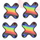 4 SZT. COLORED GASKETS DO HELMET FOR CHLODU I COMFORT NOSZENIA  photo 10