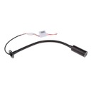 wkv-12V 2W Светодиодная лампа для чтения диаграмм на гибкой стойке / Черный