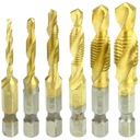 СВЕРЛА ДЛЯ РЕЗЬБЫ 6 ШТ. HSS M3 - M10 TAPS