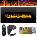 СВЕТОДИОДНЫЙ ЭЛЕКТРИЧЕСКИЙ НАСТЕННЫЙ КАМИН 128 СМ АЛЬБИОН 50