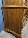 Деревянный шкаф в стиле модерн, старинный льняной шкаф в очень хорошем состоянии.