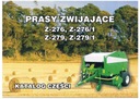 КАТАЛОГ ДЕТАЛЕЙ КОЛЕСНЫЙ ПРЕСС-ПОДБОР Z-276 Z-276/1 Z-279 Z-279/1