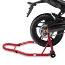Stojak motocyklowy czerwony uchwyt podnośnik 250kg tylne koło 21-34cm motor Waga produktu z opakowaniem jednostkowym 5 kg