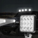 4X ФАРА РОБОЧА ЗАДНЬОГО СВІТЛА CIENKA ПРЯМОКУТНА 16 LED (СВІТЛОДІОД) 48W  (17575304830) фото min 7