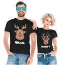 РОЖДЕСТВЕНСКИЕ ФУТБОЛКИ ДЛЯ ПАР ПОДАРОЧНЫЙ НАБОР ДЛЯ РОДИТЕЛЕЙ НА ЕЛКУ РОЖДЕСТВЕНСКИЙ РОЖДЕСТВЕНСКИЙ НАБОР