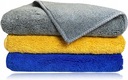 МИКРОФИБРА 40x40см 550 ГРУБЫЕ ПРИТИРНЫЕ QD ВОСК