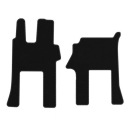 MERCEDES ACTROS MP4 11- бархатные коврики PNEUM LUX