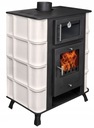 PIEC KAFLOWY Z PIEKARNIKIEM 8,5kW SPRAWNOŚĆ 82,3%