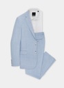 Niebieskie spodnie garniturowe męskie Slim Fit PAKO LORENTE roz. 108/176 EAN (GTIN) 5904205043082