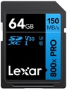 Lexar PRO 64GB SDXC 800x - Karta pamięci dla profesjonalistów