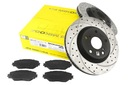 SET DISCS 296MM + PADS TOYOTA CAMRY SEDAN V4 