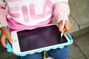 10-дюймовый розовый планшет для рисования Bemi Doodle