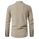 Pánska košeľa príležitostná vzdušná ľanová väzba EAN (GTIN) 4016357688675