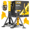 2x 3T КОЛЕСА ПОДСТАВКИ ДЛЯ АВТОМОБИЛЕЙ СТЕНДЫ ДЛЯ МАСТЕРСКИХ С ЗАМКОМ JCB