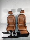 СИДЕНЬЯ VW PASSAT CC, КОРИЧНЕВАЯ КОЖА, ЭЛЕКТРИЧЕСТВО, Dynaudio