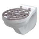 Унитаз с решеткой 640х390х440мм.