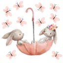 Наклейки на стену ЗАЙЧИК