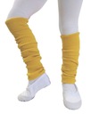 Getry Ocieplacze Nogi Balet Taniec ŻÓŁTE r.122-164