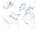 Тросы ручного тормоза Renault Scenic 2 комплект 7701478158