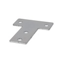 ЛИСТ ЛИСТ СОЕДИНЕНИЕ Т-ТИПА АЛЮМИНИЕВЫЙ ПРОФИЛЬ 40X40