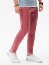 Pánske džínsové nohavice P1058 červené M EAN (GTIN) 5902228817147