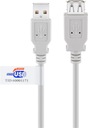 Высокоскоростной удлинительный кабель USB 2.0, сертифицирован USB, 1,8 м