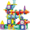 МАГНИТНЫЕ КОНСТРУКЦИОННЫЕ БЛОКИ КУЛООДРОМ ПАЗЗЛ ТРЕК ЗАМОК НАБОР 148 EL