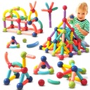 МАГНИТНЫЕ БЛОКИ, ПАЛОЧКИ Магнитные палочки 78 шт.