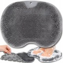 КОВРИК ДЛЯ МЫТЬЯ НОГ СИЛИКОНОВАЯ ШАЙБА МАССАЖЕР ДЛЯ ВАННЫ ДУШ