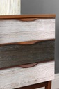 Самоклеящаяся наклейка для мебельных дверей, шпон белой сосны, размер 67x200 см