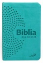 BIBLIA STARY i NOWY TESTAMENT dla kobiet - turkusowa