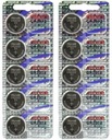 MAXELL CR2032 БАТАРЕЯ 3 В ГОЛОГРАММА НАБОР ИЗ 10 ШТ.